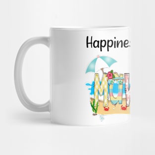 Happiness Is Being A Mawmaw Summer Beach Happy Mother's Day Mug